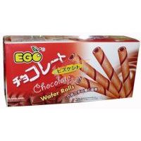 EGO巧克力手工灌心蛋卷180克