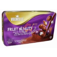 泰國(guó)皇冠牛奶巧克力(榛子葡萄干)205克