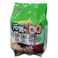 鴻津元?dú)?00自然烘焙五穀棒(綠茶口味)/185g