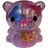 日本卡通錢罐果汁糖小粉豬100克