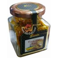 雁比高蜂蜜糖玻璃瓶(20%蜂蜜味)/120克