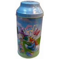 迪士尼米奇高罐圓形盒果汁味糖/100g