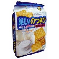 永峰鮮奶夾心蘇打餅480克