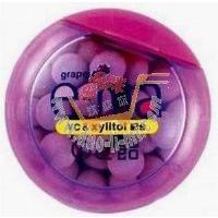 日本味覺(jué)EMA塑膠罐果糖(提子味)33克