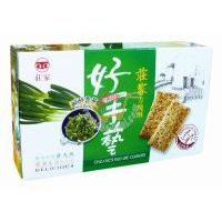 莊家咸酥香蔥方塊酥餅干170克