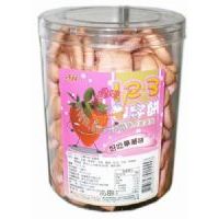 Aji 數(shù)字餅草莓味115克