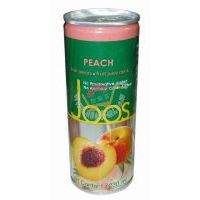 杰事蜜桃果肉汁飲品(230mlX24罐/箱)