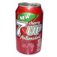 美國(guó)威爾士櫻桃七喜355ml