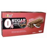 家會(huì)香皇族無糖燕麥巧克力蛋卷108克