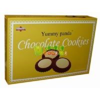 雅米熊貓奶油夾心曲奇餅(香草可可味)160克