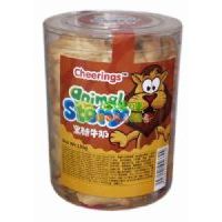 Cheerings黑糖牛奶動(dòng)物餅130克