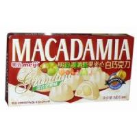 明治澳洲堅(jiān)果夾心白巧克力58克