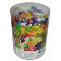 Homimi綜合水果味糖圓膠罐1000克