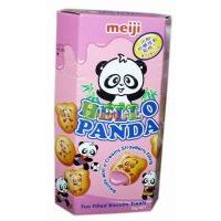明治熊貓草莓夾心餅干50克