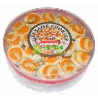 素瑪哥腰果曲奇餅干罐裝(芝麻)250克