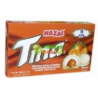 HAZAL堤娜桔子白巧克力球棉花糖夾心餅112克