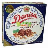 皇冠丹麥曲奇餅干(巧克力腰果)90克