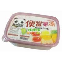 雅米熊貓餐盒什錦水果凍465克