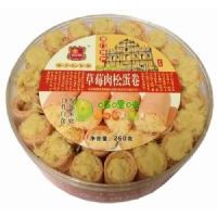 嘉記園肉松蛋卷(草莓)260克