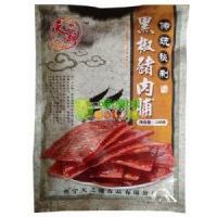 天之湖秘制豬肉脯(黑椒)100克