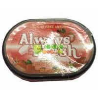 美國Always無糖型酸趣糖(草梅味)34克