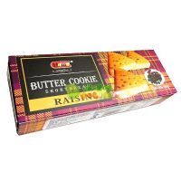 Hamu三角形奶油酥餅干(葡萄干)160克